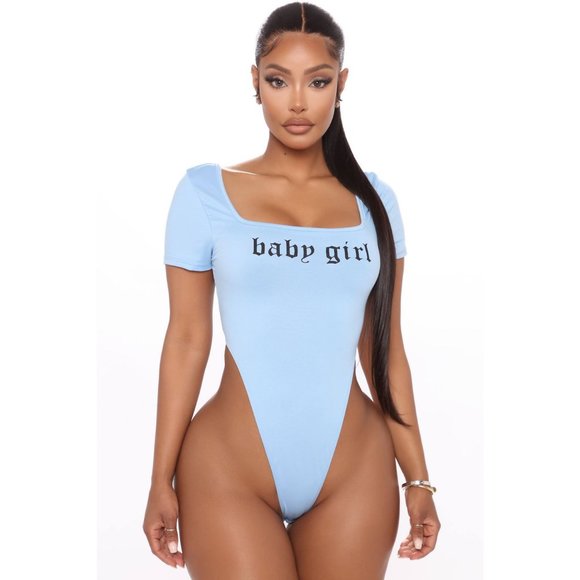 baby blue bodysuit
